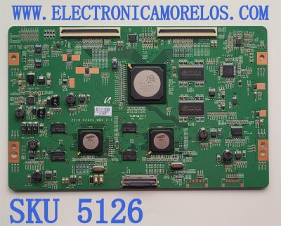 T-CON PARA TV SAMSUNG / NUMERO DE PARTE LJ94-3472N / 2010_R240S_MB4_0.5 / K3472N0G0EQJ / PANEL LTF460HQ02 / MODELO UN46C7100WFXZA SQ01	